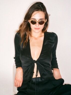 Realisation Par Bianca Top in Black
 XS